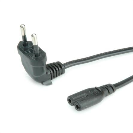 Napájecí kabel 1.8 m, A: CEE 7/16, B: IEC C7, 250V ac Roline
