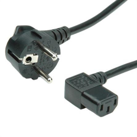 Napájecí kabel 1.8 m, A: CEE 7/7, B: IEC C13, 250V ac Roline