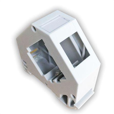Držák lišty DIN, řada: DIN Rail Adapter 26.11.0339-20, Držák Keystone, pro použití s: DIN kolejový adaptér Roline
