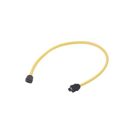 HARTING Cat6a Ethernetové kabely, Žlutá, Polyvinylchlorid, A: Rovný 5 m Vnější, B: Přímý Vnější