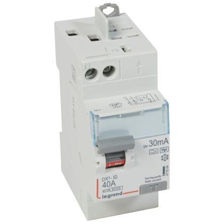 Jistič zbytkového proudu 2pólový Typ F 40A 30 mA Legrand DX3 NF EN 61008-1
