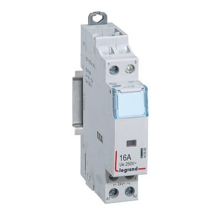 Legrand Stykač napětí ve vinutí 24V 2pólový 16 A 250V 2 kW s NO/NC kontakty, rozsah: CX3 NCNO