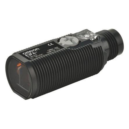 Omron Fotoelektrický snímač, řada: E3FA Infračervená LED Válcovitý, výstup: PnP Difuzní IP67