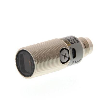Omron Fotoelektrický snímač, řada: E3FB Červená LED Válcovitý, výstup: PnP Difuzní IP67