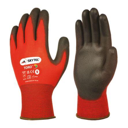 Skytec Rukavice Černá, Červená CE Nylon 13 měřidlo (podšívka), Polyuretanový povlak Ano Ano Ano Polyuretan 9 TORO