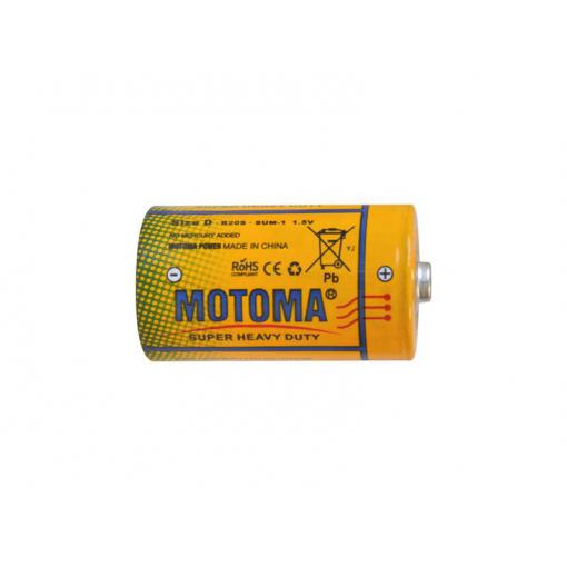 Baterie D (R20) Zn-Cl MOTOMA