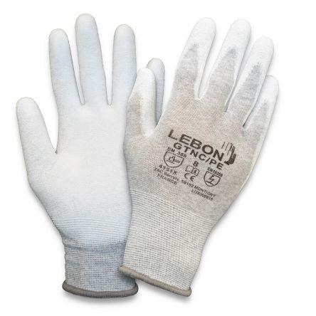 Lebon Protection Rukavice Ne Bílá EN ISO 21420 Polyamid 4 1 3 Polyuretan Ne Ne 10 GTNC/PE