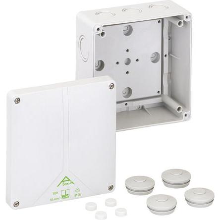 Spelsberg Rozvodná skříň Polykarbonát Šedá 152 mm 140mm řada Abox-i 100-L IP65 DNV, DLG, VDE, 79 mm
