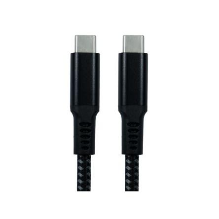 RS PRO Kabel USB Vnější, A: USB typu C, 1.8 m Vnější, Černá, B: USB typu C