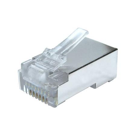 RS PRO Konektor RJ45 Vnější Cat5e, počet cest: 8, Rovný, Kabel, Kabel Stíněné, počet portů: 1portový