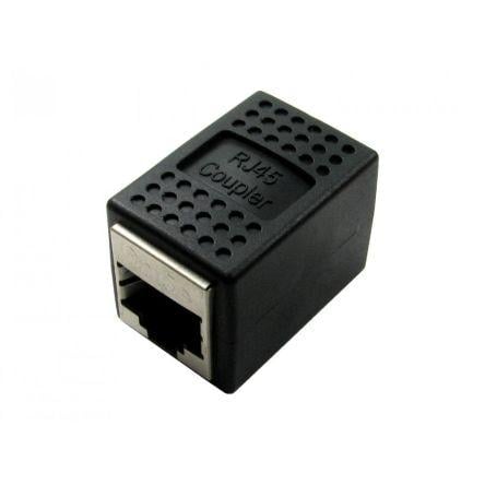 Spojka Ethernetu, počet portů: 2portový Stíněné RJ45 samice Cat5e, Spojka RS PRO