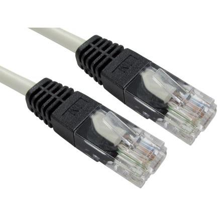RS PRO Cat5e Ethernetové kabely, Šedá, Polyvinylchlorid, A: RJ45 10 m Vnější, B: RJ45 Vnější, typ pláště: UTP
