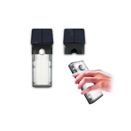 Širokoúhlé svítidlo NEXSUN-2IN1, řada: NEXSUN, počet LED: 20, 1 W Černá, svítivost: 1000 lm, IP65 3.7V Nightsearcher
