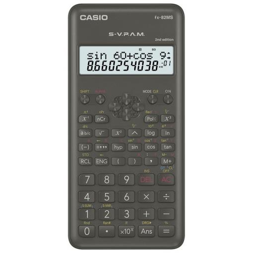 Kalkulačka CASIO FX 82MS 2E, vědecká (školní)