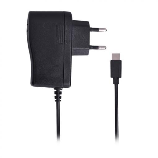 Nabíjecí adaptér, kabel USB-C, 3000mA max., AC 230V, černý  DC61