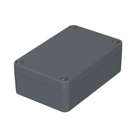 Bopla Pouzdro, řada: Euromas Polymas IP65 barva Stříbrná barva Stříbrná Polyamid 98 mm 34 mm 64 mm Polychloropren