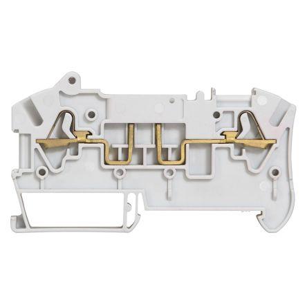 Legrand Odpojovací svorkovnice 0 372 80, řada: VikingTM 3 terminal blocks with spring connection, 500V Šedá 2.5mm²