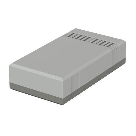 Bopla Pouzdro, řada: Elegant IP40 Nestíněný barva Světle šedá, Achátově šedá barva Světle šedá Polystyren 200 mm 50 mm
