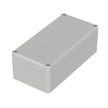 Bopla Pouzdro, řada: Euromas II IP65 Nestíněný barva Světle šedá barva Světle šedá Polykarbonát 160 mm 57 mm 80 mm