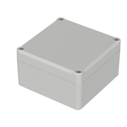 Bopla Pouzdro, řada: Euromas II IP65 Nestíněný barva Světle šedá barva Světle šedá ABS 100 mm 57 mm 100 mm