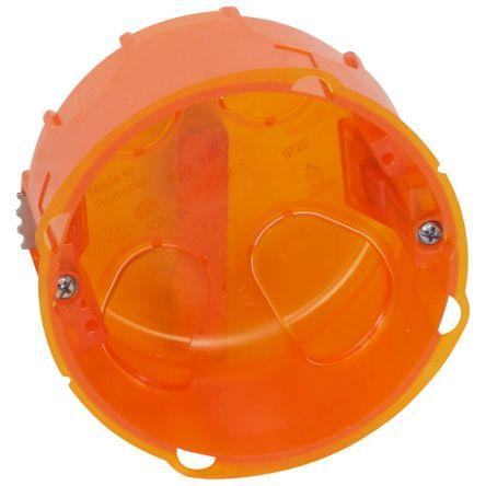 Instalační krabice 1 50 mm Plastové Oranžová 83mm Legrand IP20 Nástěnná