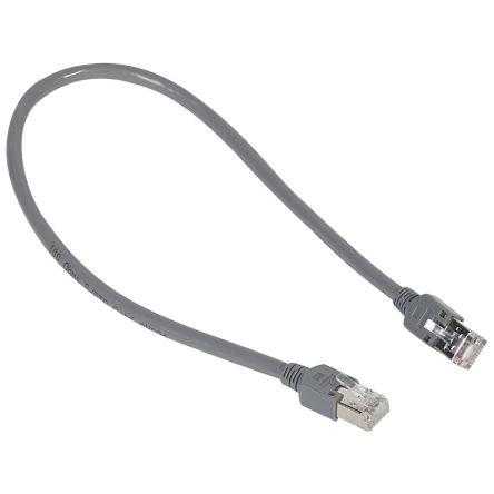Legrand Kat6 Ethernetové kabely, Šedá, A: RJ45 400 mm Vnější, B: RJ45 Vnější