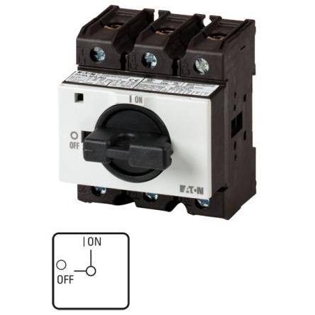 Eaton Oddělovací (hlavní) vypínač, rozsah: 4109 3pólový Montáž do panelu IP30