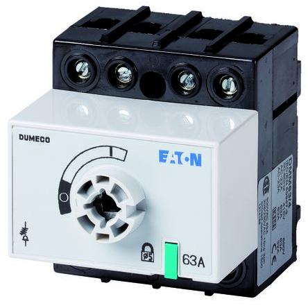 Eaton Oddělovací (hlavní) vypínač, rozsah: 13 4pólový Povrch IP20