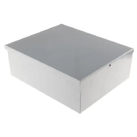 RS PRO Pouzdro, řada: RS PRO Nestíněný barva Šedá barva Šedá Ocel 249 mm 89.2 mm 205 mm