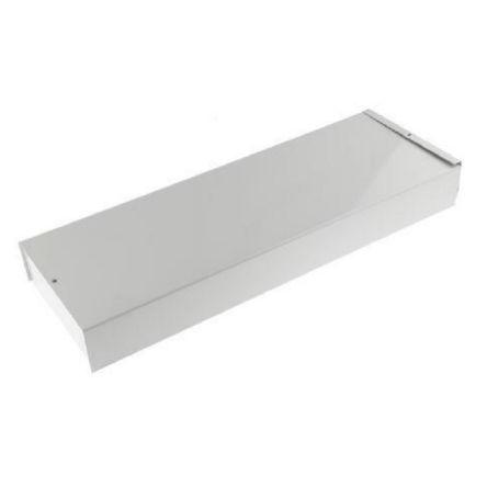 RS PRO Pouzdro na přístroje, řada: RS PRO Ocel válcovaná za studena 50 mm barva Šedá 430 mm 150 mm