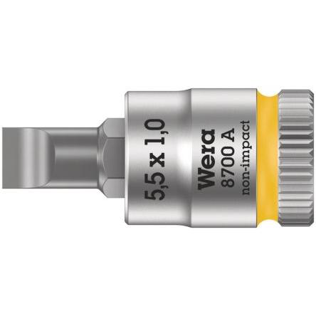 Zásuvka 1/4 in pohon 1.2 x 6.5 mm Vrták, celková délka: 100mm Wera