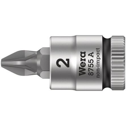 Zásuvka 1/4 in pohon 1/4 Vrták, celková délka: 100mm Wera