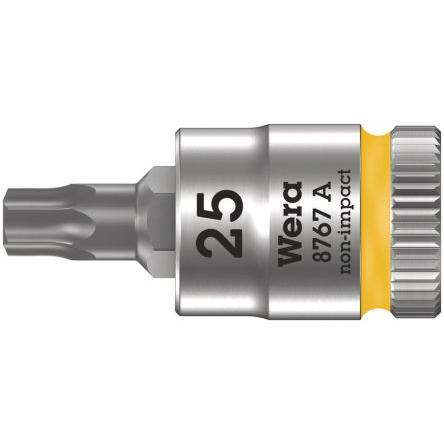 Zásuvka 1/4 in pohon TX 20 Vrták Šestihran, celková délka: 100mm Wera