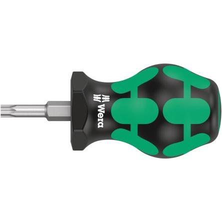 Šroubovák se závitem, dělka lopatky: 25 mm Krátký hrot TX40, celková délka: 79mm Wera