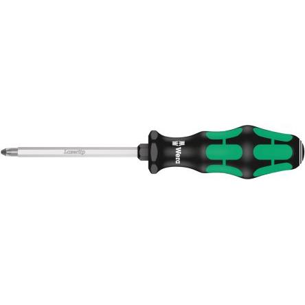 Šroubovák, dělka lopatky: 80 mm Standardní hrot PZ1, celková délka: 178mm Wera