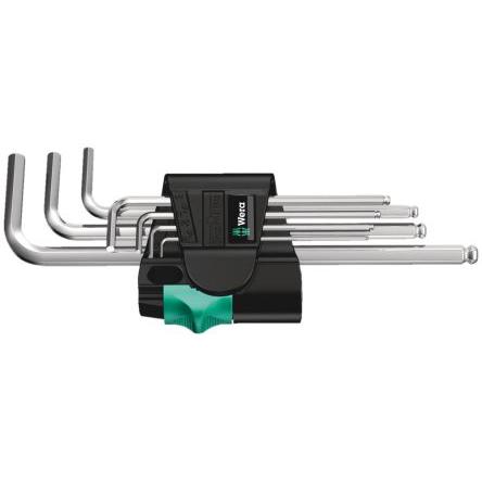 Sada šestihranných klíčů, počet kusů: 7 tvar L Metrické Dlouhé rameno 1 x 1.5x90 mm, 1 x 2.0x100 mm, 1 x 2.5x112 mm, 1 x