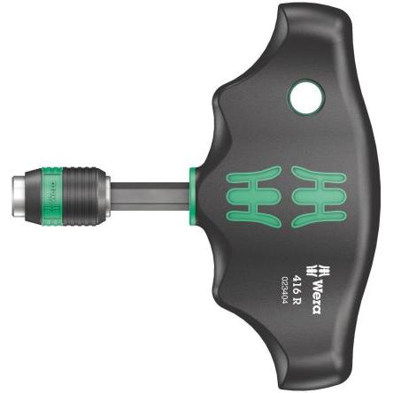 Šroubovák s držákem bitů, dělka lopatky: 45 mm Nerezová ocel Držák bitů hrot 1/4 in, celková délka: 100mm Wera