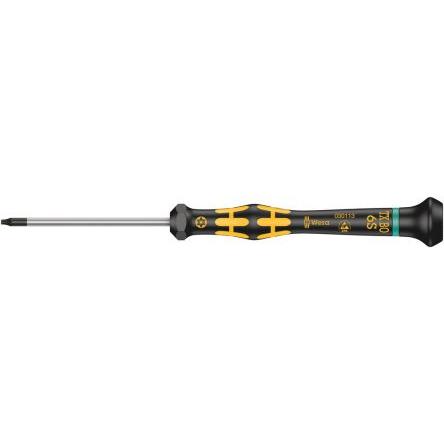 Přesný šroubovák, dělka lopatky: 60 mm Přesný hrot TX6, celková délka: 157mm Wera