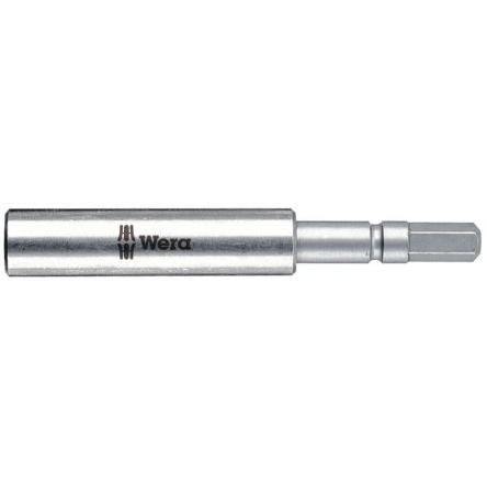 Wera Držák bitů, Nerezová ocel, typ hlavice: Šestihranný, Šestihran, 1/4 in, 72 mm, celková délka: 72mm