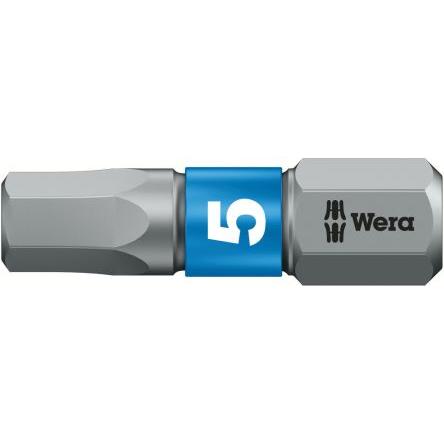 Wera Bit šroubováku, typ hlavice: Šestihranný nástrčný klíč, Šestihran Plus, 2 mm, 2 mm, celková délka: 25 mm, počet