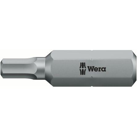 Wera Bit šroubováku, typ hlavice: Šestihranný, Šestihran, 5/16 in, 30 mm, celková délka: 30mm