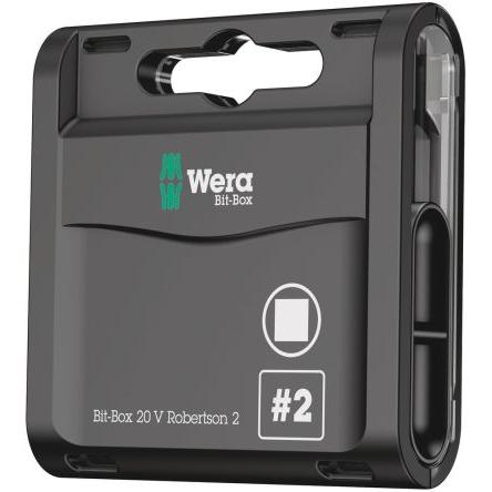Wera Bit šroubováku, Nerezová ocel, typ hlavice: Čtvercový, Šestihran, 2 x 25 mm, 25 mm, celková délka: 25 mm, počet