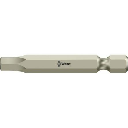 Wera Bit šroubováku, Nerezová ocel, typ hlavice: Šestihranný nástrčný klíč, Šestihran, 4 mm, 89 mm, celková délka: 89 mm