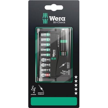 Wera 10 Hvězdicový, Pozidriv, Křížový, Šestihranný Šestihran