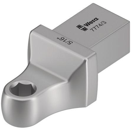 Wera Vložka klíče, Šestihranný, Vložka adaptéru bitů, 14 x 18 mm, 5/16 in, Chromová