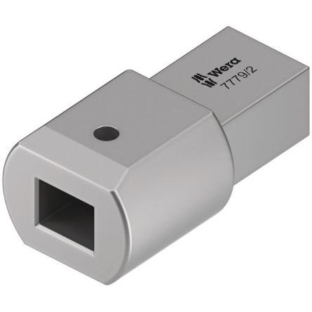 Wera Vložka klíče, Čtvercový, Vložka adaptéru, 14 x 18 mm, 9 x 12 mm, Chromová