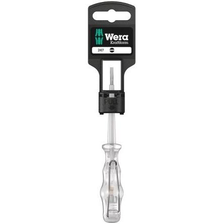 Síťový zkoušecí šroubovák, délka lopatky: 70 mm 05100100001 Wera 0.5 x 3 mm
