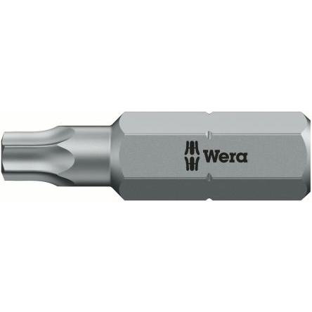 Wera Šroubovací hrot, Hvězdicový, 1/4 in, 30 IPR, celková délka: 25mm