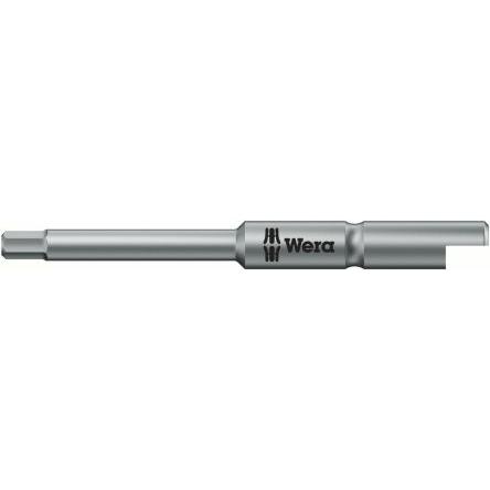 Wera Bit šroubováku, typ hlavice: Šestihranný nástrčný klíč, Šestihran Plus, 4 mm halfmoon, 44 mm, celková délka: 44 mm,