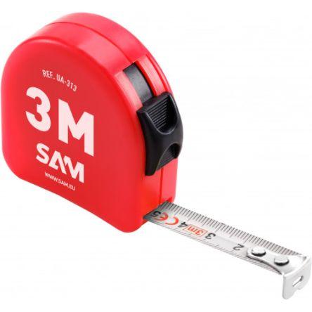 Pásmové měřidlo, délka: 3 m šířka lopatky 13 mm SAM, řada: UA Metrické